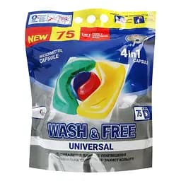 Капсули для прання Wash&Free 75 шт. - мініатюра 2