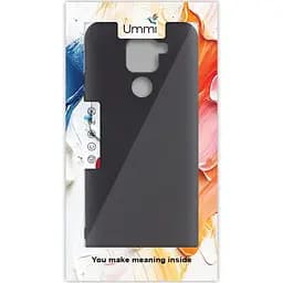Чохол Silicone Cover Ummi Lakshmi (AA) для Xiaomi Redmi Note 9 / Redmi 10X Чорний / Black - мініатюра 2