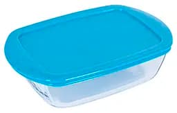 Форма для запікання з кришкою Pyrex Cook & Store синя, 23х15х6,5 см, 1,1 л (6625236) - мініатюра 2