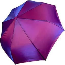 Женский складной зонтик полуавтомат Toprain 97 см розовый