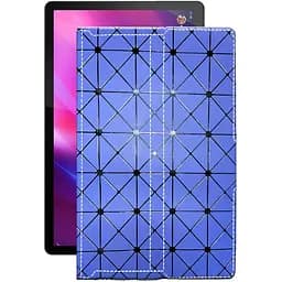 Чохол StatusCASE з екошкіри для планшету Lenovo Tab P11 Plus Синій ромб