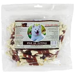 Ласощі для собак AlfPet Ягня на кісточці 500 г