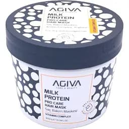 Маска для волосся Agiva Milk Protein Pro Care Hair Mask живильна з амінокомплексом 300 мл