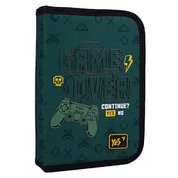 Школьный пенал твердый одинарный без клапана Yes Game Fan HP-02