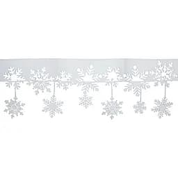Гирлянда-растяжка Devilon Снежинки 200 см белая (090303)