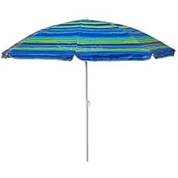 Парасоля пляжна Time Eco TE-018 з нахилом 1.8 м смугаста (018)