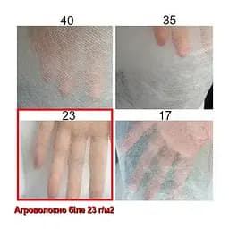 Агроволокно для полуниці біле покривний матеріал спанбонд від бур'янів для городу 23 г/м2 3.2х10 м - мініатюра 3