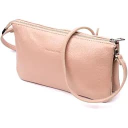 Кожаная женская сумка Grande Pelle 26х15.5х3 см sum0023607