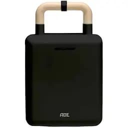 Вафельниця та сендвічниця 2в1 ADE чорна з тефлоновим покриттям (KG2138-3)