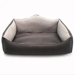 Лежак прямокутний для собак та котів Zoo-hunt Магнус коричневий №1 330х400х310 мм