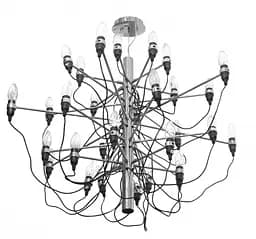 Люстра стельова Brille E14 40W CH (BL-028C/30)