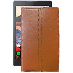 Чехол StatusCASE из экокожи для планшета Lenovo Tab 3 TB3-730X Коричневый