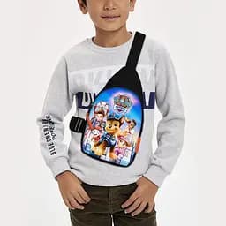 Сумка через плече дитяча Щенячий патруль 29х17 см сумка слінг для хлопчика (02290)