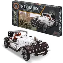 Металлический конструктор, развивающий Zephyr "MECHANIX" Ретро автомобиль (353 элм.)