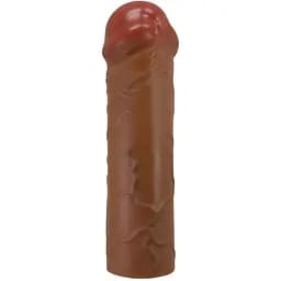 Насадка на пеніс Pretty Love Nile 16.5 см (коричневий)