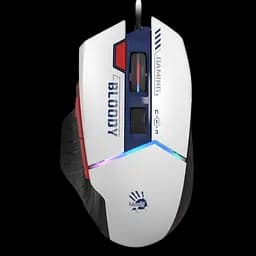 Миша A4Tech Bloody W95 Max Sports RGB Navy White