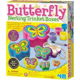 Набор для творчества 4M Мини-шкатулки Бабочки (00-04664)