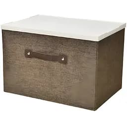 Короб для зберігання Handy Home з пластиковою кришкою 33x23x22 см (EH-01L)