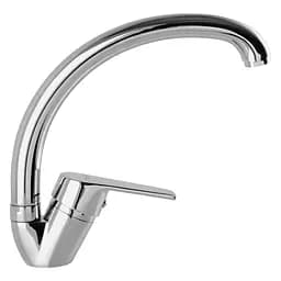 Смеситель для кухни Domino Blitz DBC-103S-WH Хром