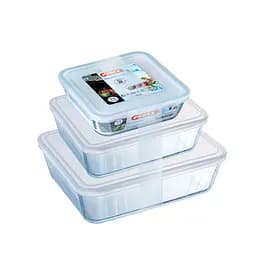 Форма з кришкою Pyrex Cook&Freez 15х15 см kuh0015933 - мініатюра 3