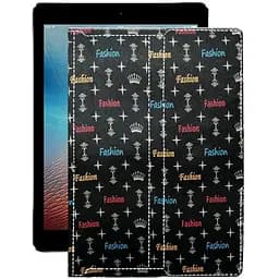 Чохол StatusCASE з екошкіри для планшету Apple iPad Pro 9,7 2016 Фешн чорний