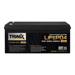Акумуляторна батарея літій-залізо-фосфатна 12.8В 200А*год Trinix TLFP-12200 Ultra LiFePO4 з Bluetooth (Black) (44-00086) - мініатюра 2