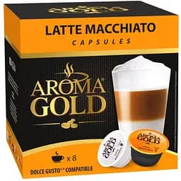 Кава в капсулах Aroma Gold Latte Macchiato 193.6 г