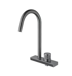 Змішувач для кухні Mixxus FOL-011 Graphite з функцією "водоспад" (MI6346)
