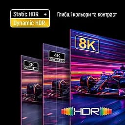 Кабель ColorWay DisplayPort-DisplayPort V1.4 8K 1.5м, Black (CW-CBDP093-BK) - мініатюра 9