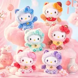 М’яка іграшка-сюрприз на кліпсі POP TOP HELLO KITTY – КАЗКОВІ БАЖАННЯ Pop Top 25MR-017 - мініатюра 3