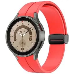 Браслет Samsung Galaxy Watch 6 Classic 43mm 6 Classic 47mm - червоний ширина кріплення 20мм силікон Watchbands Cls-black (W34-343242342)