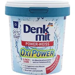 Плямовивідник Denkmit Oxi Power для білих речей 750 г
