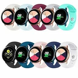Ремінець Silicone Band для Xiaomi Amazfit Bip 20mm [Mint] [45135] - мініатюра 2
