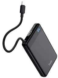 Trust Акумулятор портативний літій-іонний power bank Trust Fiera, 10000мА·рік, 2хUSB-C, 20W, PD/QC 3.0, чорний - мініатюра 8
