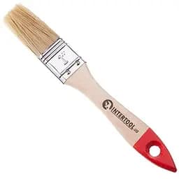 Пензель малярський плоский Intertool стандарт 1" (в упаковці 12 шт.) KT-1225