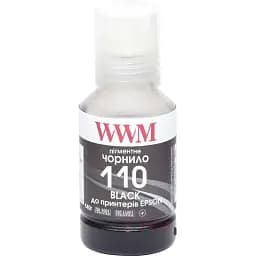 Чернила WWM Epson M1100/M1120 (Black Pigment) 140г (E110BP)