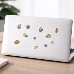 Набір 3D-наліпок Tiki Wiki Crystal Тікі смаколики (51368) - мініатюра 4