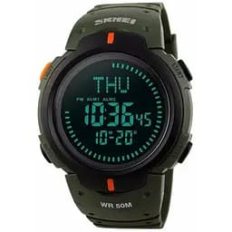 Наручний годинник чоловічий Skmei Kompass Nano Зелений (3484)