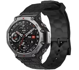 Ремінець Primolux Dimond силіконовий для годинника Xiaomi Amazfit T-Rex 3 (W2323GL2N) - Black - мініатюра 2