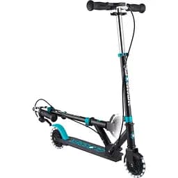 Самокат Globber Flow Element Junior Lights 50 кг чорно-бірюзовий (729-105) - мініатюра 3