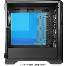 Корпус Chieftec APEX GA-01B-TG-OP 4x120 мм A-RGB, USB-C, E-ATX, без БЖ, Black (GA-01B-TG-OP) - мініатюра 3