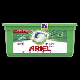 Капсулы для стирки Ariel Pods Все-в-1 Горный Родник, для белых и цветных тканей, 27 шт.