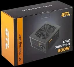 Блок живлення GTL Gaming Star 600W (GTLGS600BK) - мініатюра 5