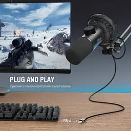 Мікрофон Fifine USB (K658) - мініатюра 11