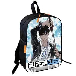 Рюкзак школьный детский Аниме Super Cube 36х27 см для мальчика (02864)