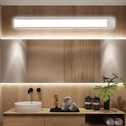 Сенсорний світильник LED з датчиком руху MZ-L1005 (40*10*100mm) White - мініатюра 5