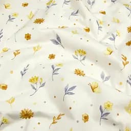 Наволочка Cosas Honey bloom фланелева 70х70 см жовта (Flannel_HoneyBloom_70x70) - мініатюра 4