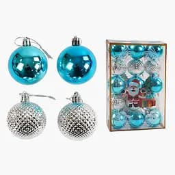 Набір ялинкових прикрас, C67319, 15 шт.