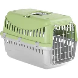 Переноска для животных MP Bergamo Gipsy металлическая дверца 1 smal 46x31x32 cм Light Green