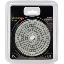 Круг алмазний Alloid Building Tools шліфувальний на липучці 100 мм зерно 150 (DD-63285) - мініатюра 4